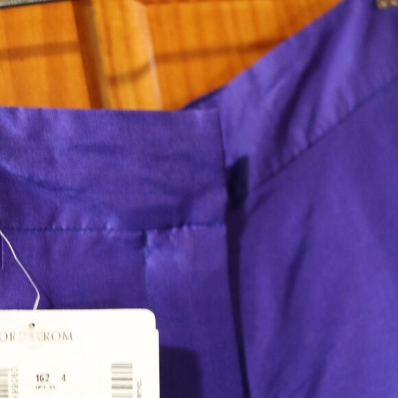 Vintage Vision Apparel Royal Purple Silk Pants 12 - Picture 5 of 14